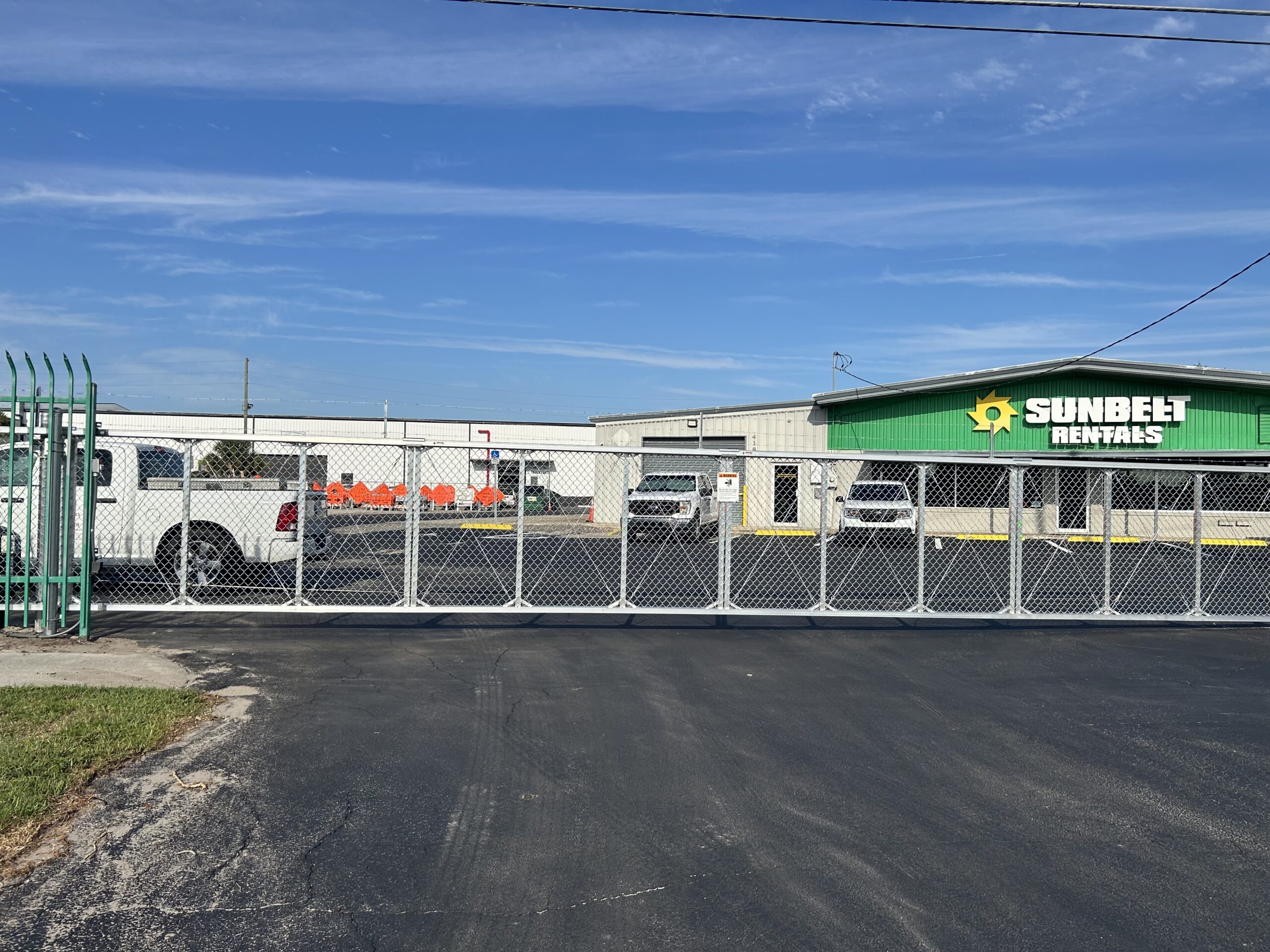 IMG_1401 Professional commercial fence installed in Four Corners specializing in durable security and decorative fence types